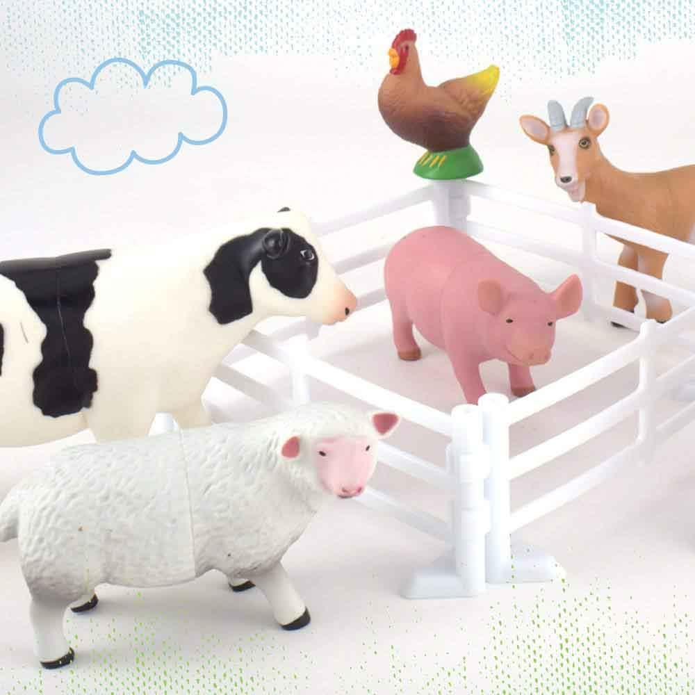 Jumbo plastic farm animals online